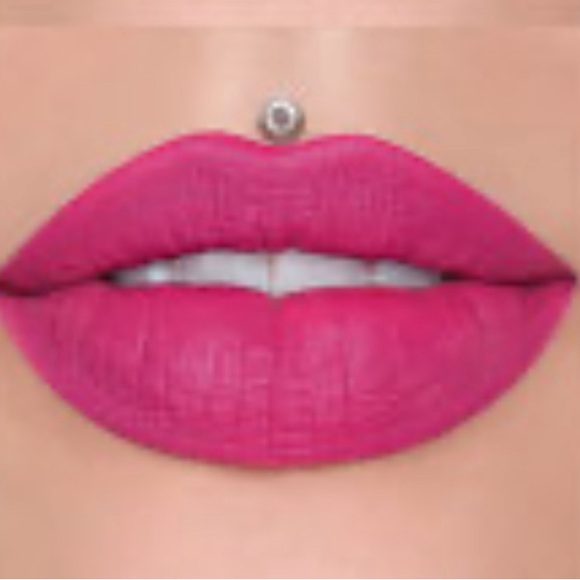 Jeffree Star Other - Jeffree star Velour Liquid Lipstick in Sugar Spike: Flamingo pink with a matte